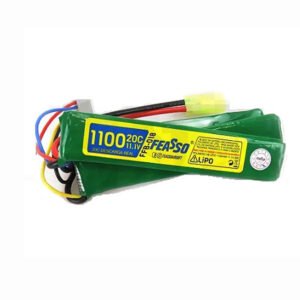 Bateria Airsoft Aeg 11.1V 1100mAh 20c FFB-018 Feasso