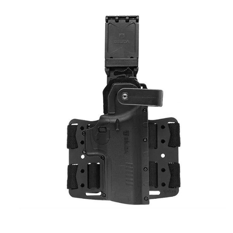 Coldre Combo Hammer PRO Tático Militar Preto Destro