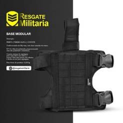 Coldre Base Modular Perna Tático Resgate Militar