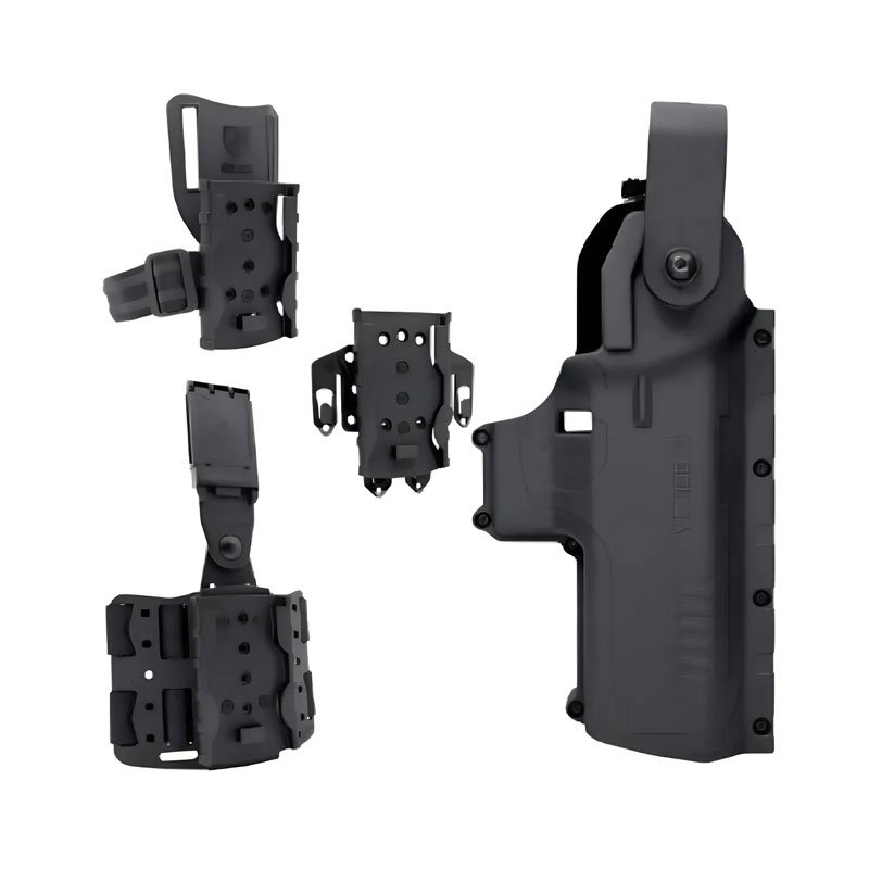 Coldre Hammer Pro I Mid-Ride Preto Destro Bélica - Imagem 2