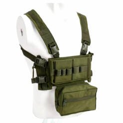 Colete Chest Rig Tático MK3 M4 AK  Magazine Verde