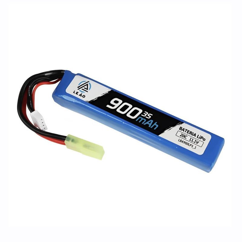 Bateria Lipo 900mah 11.1v 3s 20c (1 Pack) M4 Mini Tamiya