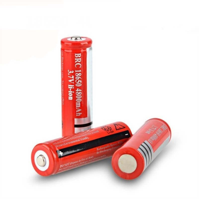 Bateria Lítio 18650 Recarregável 4800 Mah 3.7 Aeromodelismo