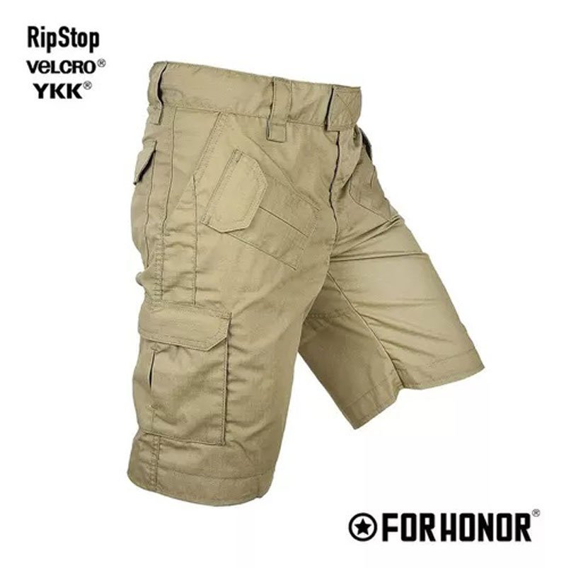 Bermuda Tática Rip Stop For Honor Coyote Esportiva - Imagem 3