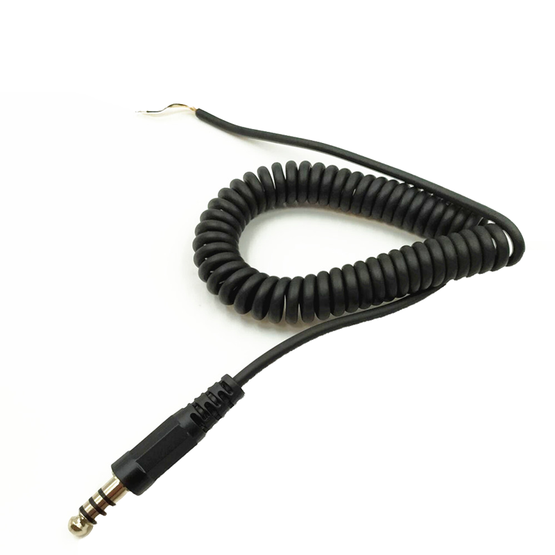 Cabo Substituição Auriculares Ptt Rádio com Conector Ztac - Imagem 2