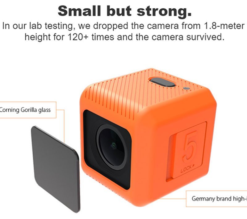 Câmera 4k 2.7k 60fps Runcam 5 Preto Estabilizador Airsoft - Imagem 3