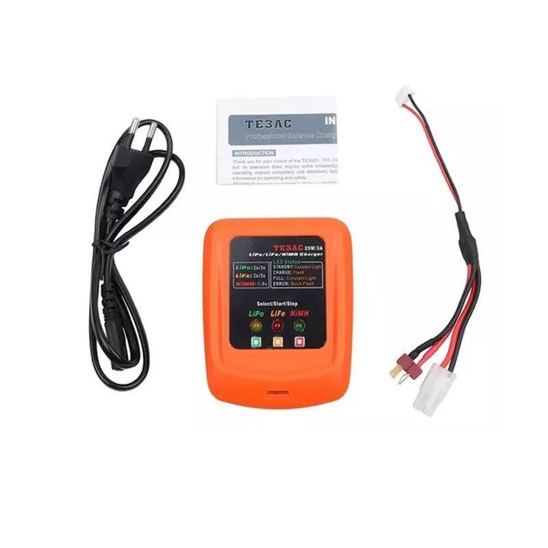 Carregador Airsoft Te3ac Equilíbrio Profissional 2s 3s Lipo
