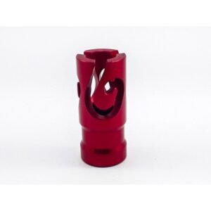 Flash Hider Airsoft Aeg Metal (tipo 10) Rosca Esquerda