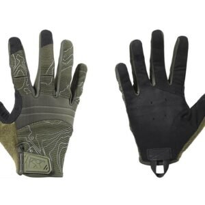 Luvas Tática Proteção Esportiva Tela Sensível Ao Toque Verde