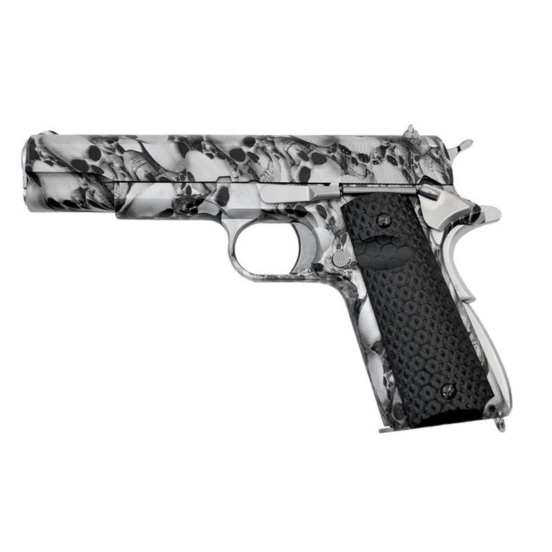 Pistola 1911 Ne2101 Armorer Works Gbb Airsoft Skullcam