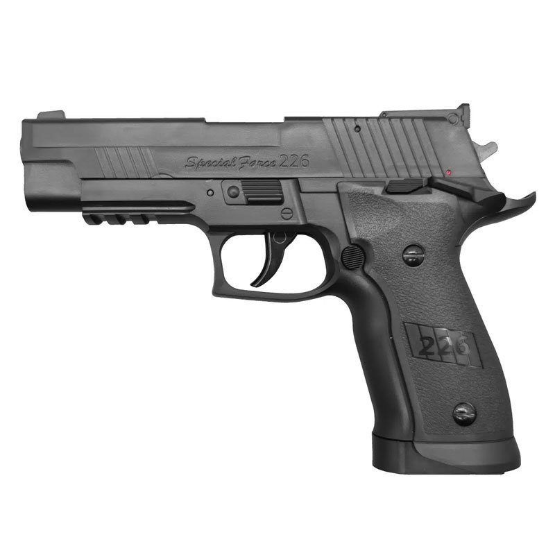Pistola de Pressão Wingun P226 X4 Co2 4,5mm NBB Rossi Airgun