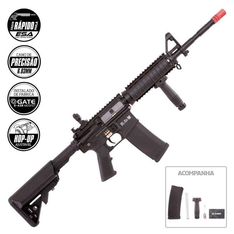 Rifle Airsoft M4 Carbine SA-C03 Linha Core C-Series Specna Arms