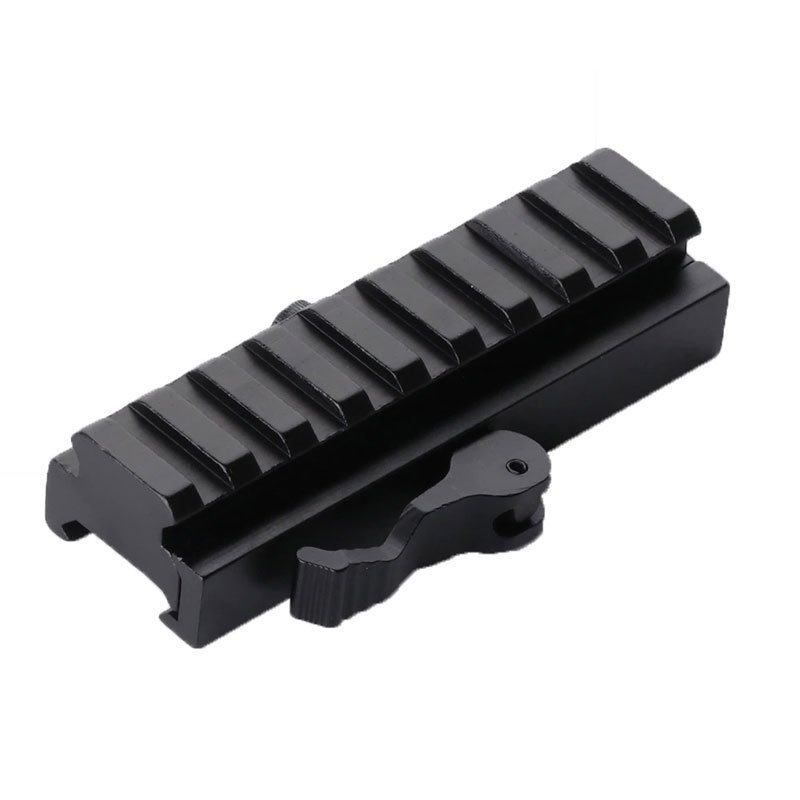 Suporte Elevador Trilho Qd Riser Escopo 9 Slots Aeg Airsoft