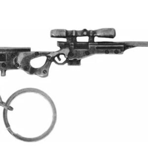 Chaveiro Sniper - Bélica / Prata Velho