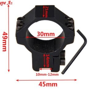 1 Par De Elevador Trilho Montante 10/12mm Luneta Aeg