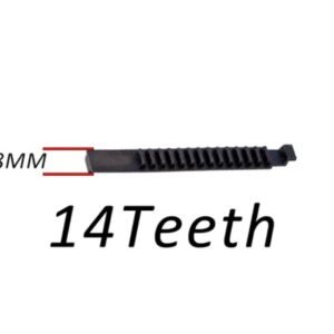 Engrenagem Pistão 14 Dentes Aço Aeg Airsoft