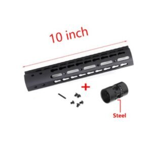 Handguard M4 Metal 10" Keymod M-lok Picatinny Airsoft