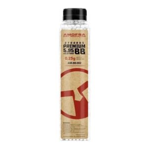 Munição Esferas Bbs 0.25g Amoeba 2700un Aeg Rifle