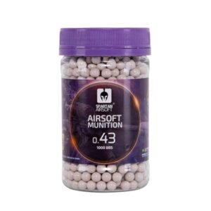 Bbs Spartan 0,43g Assalt Munition Airsoft 1000 Unidades