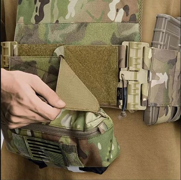 Bolso Apenice Colete Tático Abdominal Chest Ring Mk4 Airsoft - Imagem 2
