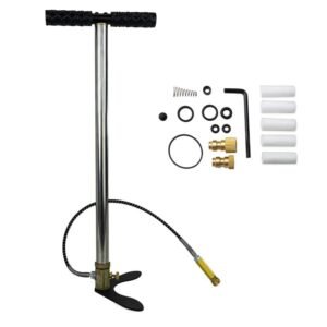 Bomba Pneumática Manual Pcp Rossi 2020 Pcp 250bar Prateado