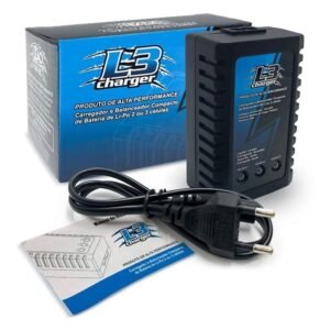 Carregador Bateria Airsoft Paintball L3 Original Lipo 2s/3s