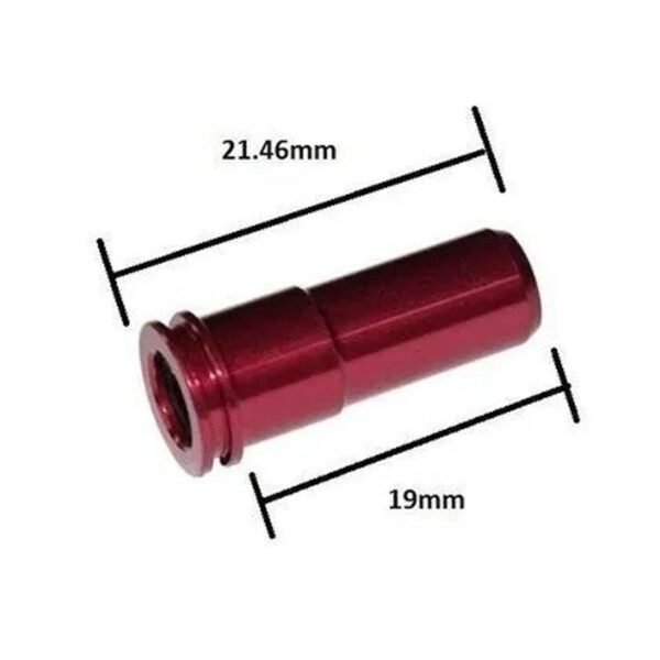 Air Nozzle Vedação Dupla Airsoft M4 Nozzle Shs Aeg Rifle - Imagem 2