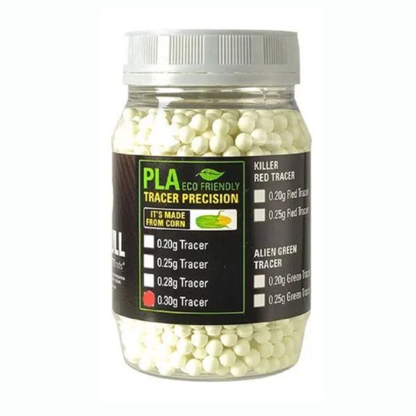 Bbs Tracer Verde Green 0.30 Gr 2.000 Unidades Airsoft Madbul - Imagem 4