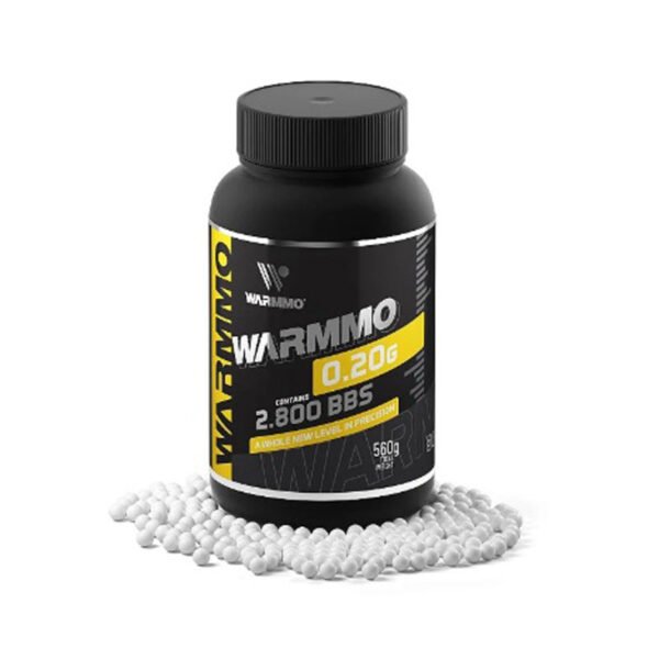 Bbs Airsoft Premium 6mm 2800 Unidades Warmmo
