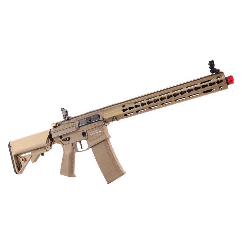 Rifle Poseidon Aeg M4 Punisher Sniper With Tst Airsoft Tan - Imagem 2