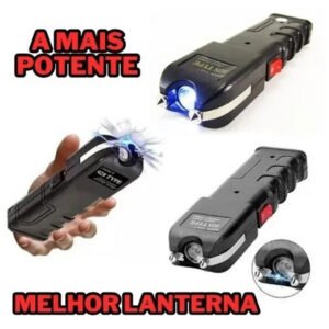 Lanterna Segurança Militar Guarda Choque Taser Type 928