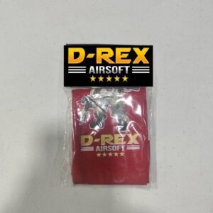 Pano Airsoft Morto Vermelho Molle Com Velcro Vermelho