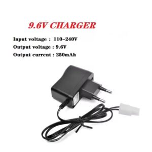 Carregador 9.6v Baterias Nicd Nimh Plugue Tamiya 127/220v