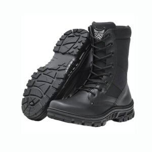 Coturno Infantaria Preto Acero Cano Longo Militar Tático