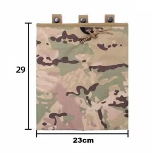 Drop Mag Colete Tático Pouch Molle Bolsa Descarte