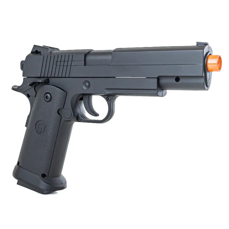 Pistola de Airsoft de Mola 1911 V18 Metal 6mm Spring
