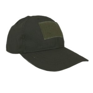 Boné Rossi Airsoft Tático Verde Velcro Pra Patch Proteção Uv