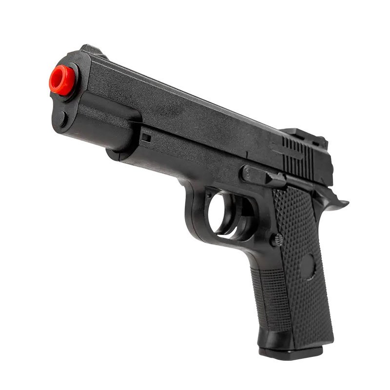 kit 3 Pistola Airsoft 1911 Short V92 Mola Spring 6mm