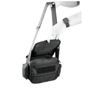 Bornal Embornal Fb450 Tático Bolsa Ombro Fox Boy 5 Bolsos