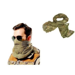 Lenço Tático Shemagh Militar Camuflagem Sniper