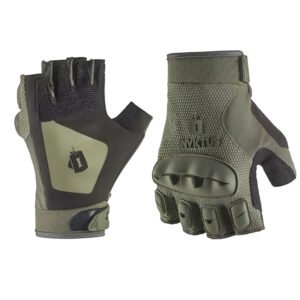 Luva Invictus Tática Militar Rocky Meio Dedo Proteção