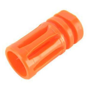 Flash Hider de Rifle Aeg Airsoft Laranja SHS R.E