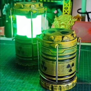 Lanterna Reator Nuclear Miniatura Portátil Iluminador