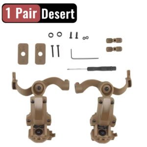 Suporte Capacete Fone Airsoft Militar Tático Verde