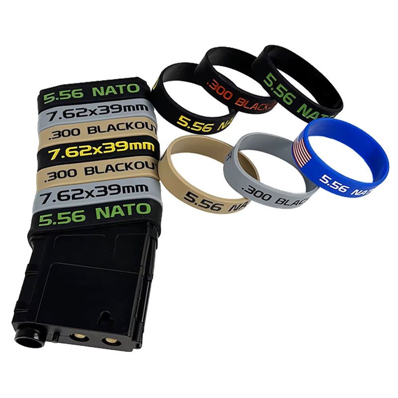 6x Faixa de Marcação de Magazine M4 Nato 5.56 - Imagem 5