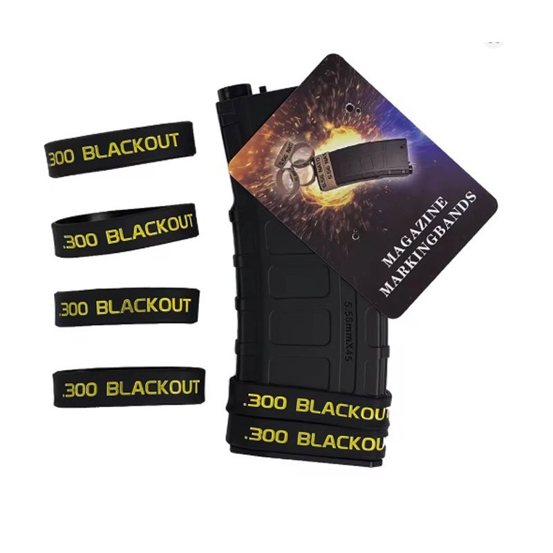 6x Faixa de Marcação de Magazine M4 Nato 5.56 - Imagem 4