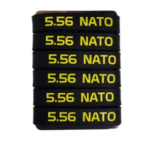 6x Faixa de Marcação de Magazine M4 Nato 5.56