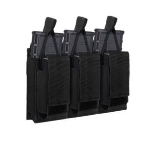 Porta Magazine Pistola Triplo Duplo Colete