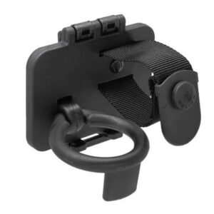 Porta Tonfa Tático Polimento Bélica Preto Segurança Policial