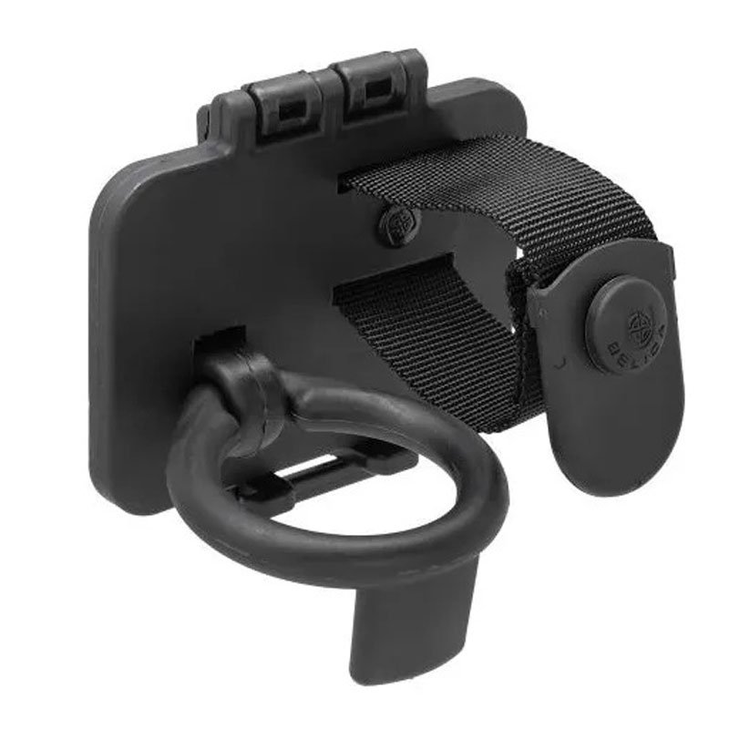 Porta Tonfa Tático Polimento Bélica Preto Segurança Policial